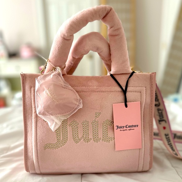Juicy Couture Extra Spender Mini Tote in Pink Diamond - Picture 2 of 2